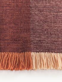 Alfombra de lana a cuadros con flecos Bliss, 80% lana (certificado RWS), 20% algodón 

Las alfombras de lana se pueden aflojar durante las primeras semanas de uso, la pelusa se reduce con el uso diario., Multicolor, An 160 x L 230 cm (Tamaño M)