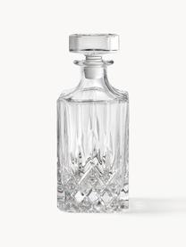 Decantador de cristal con relieve George, 700 ml, Transparente, 700 ml