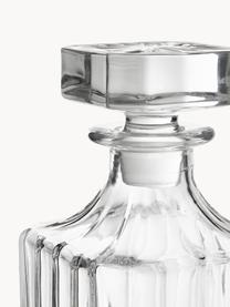 Decantador de cristal con relieve George, 700 ml, Transparente, 700 ml