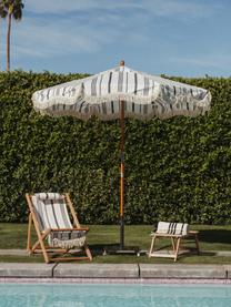 Vierkante parasolvoet Retro, Zwart, B 46 x D 40 cm