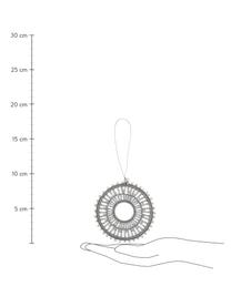 Ozdoba choinkowa Bellizzi, 2 szt., Antracytowy, Ø 9 cm