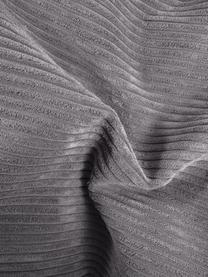 Sessel Shara aus Cord, Bezug: Cord (100 % Polyester), Cord Dunkelgrau, B 70 x T 80 cm