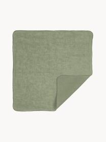 Stoffserviette Gracie aus Leinen mit Hohlsaum, 2 Stück, 100% Leinen, Salbeigrün, B 45 x L 45 cm