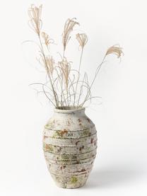 Blumentopf Porto aus Beton, H 52 cm, Beton, Off White, Terrakotta, Grün, Ø 36 x H 52 cm