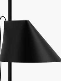 Stmievateľné nástenné LED svietidlo Yuh, Čierna, Ø 30 x V 63 cm