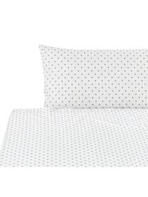 Set lenzuola in cotone Lilca, Cotone

La biancheria da letto in cotone è piacevolmente morbida sulla pelle, assorbe bene l'umidità ed è adatta per chi soffre di allergie, Grigio, bianco, 180 x 270 cm + 2 federe 50 x 80 cm