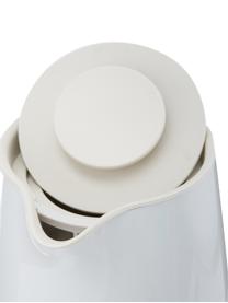 Bollitore elettrico Emma 1,2 L, Rivestimento: smalto, Manico: legno di faggio, Bianco lucido, 1,2 L