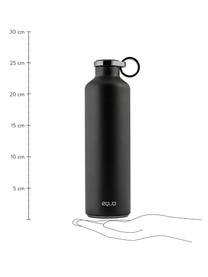 Isolierflasche Classy Thermo Dark Grey, Rostfreier Stahl, beschichtet, Schwarz, Ø 8 x H 26 cm