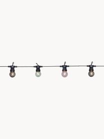 LED lichtslinger Circus, 855 cm, Lampions: kunststof, Zwart, meerkleurig, L 855 cm