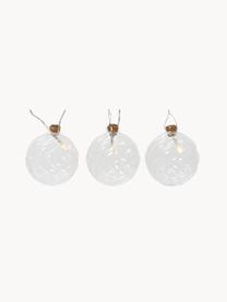 Guirnalda de luces navideñas LED Cristal, 175 cm, Vidrio, Transparente, Ø 8 x L 175 cm