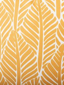 Outdoor-Kissen Sanka mit Blättermotiv, mit Inlett, 100% Polyester, Gelb, B 45 x L 45 cm