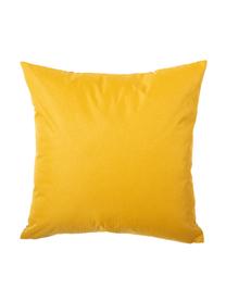 Poduszka zewnętrzna z wypełnieniem Sanka, 100% poliester, Żółty, S 45 x D 45 cm