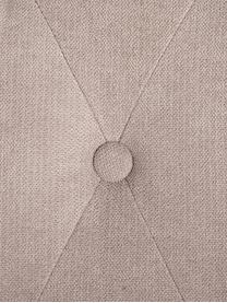 Silla tapizada Dudek, Tapizado: poliéster, Estructura: madera de caucho, Gris topo, An 47 x Al 50 cm