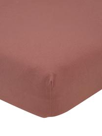 Drap-housse flanelle vieux rose Erica, Rose