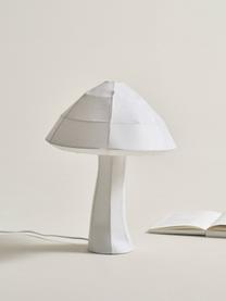 Stolová lampa Moshi, Lomená biela, Ø 38 x V 50 cm