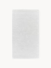 Tapis en coton tissé main Lora, Gris clair, larg. 80 x long. 150 cm (taille XS)