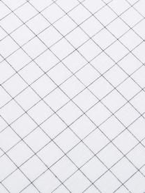 Renforcé dekbedovertrek Valerio, Weeftechniek: renforcé, Wit, grijs, 240 x 220 cm