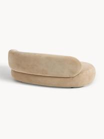 Sofá Alba (2 plazas), Tapizado: 97% poliéster, 3% nylon A, Estructura: madera de abeto maciza, m, Patas: plástico Este producto es, Tejido beige, An 185 x F 114 cm, respaldo izquierdo