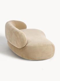 Sofa Alba (2-Sitzer), Bezug: 97% Polyester, 3% Nylon D, Gestell: Massives Fichtenholz, Bir, Füße: Kunststoff Dieses Produkt, Webstoff Beige, B 185 x T 114 cm, Rückenlehne links