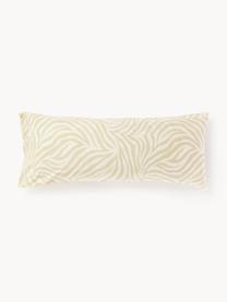 Funda de almohada de algodón Chase, Blanco Off White, An 45 x L 110 cm