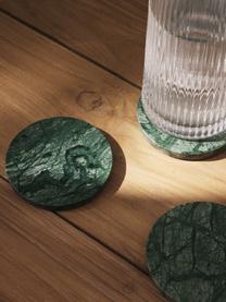 Wasserkaraffe Minna mit Rillenrelief und Goldrand, 1.1 L, Glas, mundgeblasen, Transparent mit Goldrand, 1.1 L