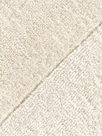 Tapis de couloir chatoyant Kari, 100 % polyester, certifié GRS, Blanc crème, larg. 80 x long. 250 cm