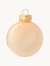 Boules de Noël Decoris, 42 élém., Verre, Doré, beige clair, Ø 7 cm