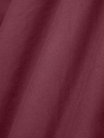Flanelová elastická plachta Biba, Vínovočervená, Š 200 x D 200 cm, V 25 cm
