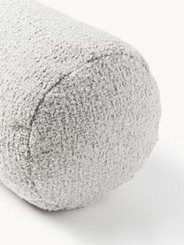 Bouclé-Sofa-Nackenrolle Sofia, Hülle: Bouclé (100 % Polyester), Bouclé Hellgrau, Ø 17 x L 68 cm