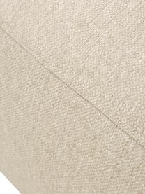 Modulaire hoekbank Sofia, Bekleding: 100% polypropyleen. Met 2, Frame: massief grenen, spaanplaa, Poten: kunststof., Geweven stof beige, B 278 x D 174 cm, hoekdeel rechts