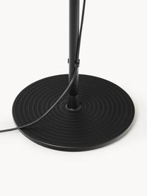 Leselampe Tolomeo Mega, Lampenschirm: Textilgewebe, Gestell: Aluminium, beschichtet, Schwarz, H 148 cm