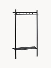 Perchero de pared en roble Milford, Negro, An 91 x Al 181 cm