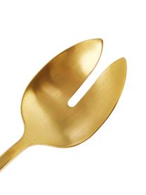 Komplet sztućców do sałatek Shine, 2 elem., Stal szlachetna  18/10

Stal szlachetna jest materiałem trwałym, odpornym na korozję oraz posiada właściwości antybakteryjne, Odcienie złotego, matowy, D 24 cm