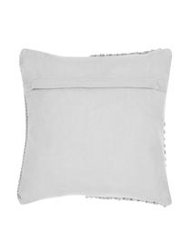 Housse de coussin 40x40 déco gris clair Andi, Gris clair