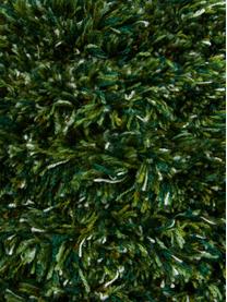 Fluwelen kussen Tree, Bekleding: fluweel (100% polyester), Wit, groen, B 30 x L 30 cm