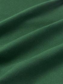 Housse de coussin 30x50 en coton Bell, 100% coton, Vert foncé, larg. 240 x long. 260 cm (pour les lits jusqu'à 200 x 200 cm)