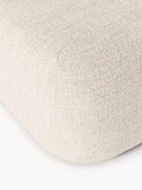 Sofa-Hocker Wolke aus Bouclé, Bezug: Bouclé (96 % Polyester, 4, Bouclé Hellbeige, B 64 x H 41 cm