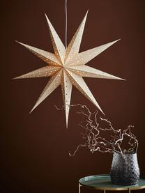 Svíticí hvězda Solvalla, Svíticí hvězda: zlatá, kabel: bílá, Ø 100 cm, H 28 cm