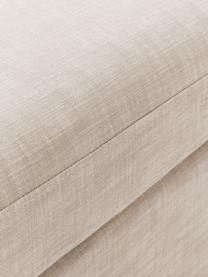 Sofa-Hocker Russell mit abnehmbaren Bezügen, Bezug: 100% Baumwolle Der strapa, Gestell: Massives Kiefernholz FSC-, Füße: Kunststoff, Webstoff Beige, B 103 x T 103 cm