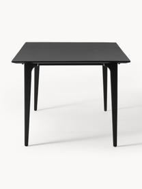 Mesa de comedor de madera de mango Archie, tamaños diferentes, Madera de mango maciza pintada

Este producto está hecho de madera de origen sostenible y con certificación FSC®., Madera de mango pintada de negro, An 180 x F 90 cm