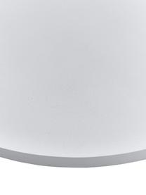 Grand plateau rond blanc Arla, Métal, enduit, Blanc, Ø 40 cm