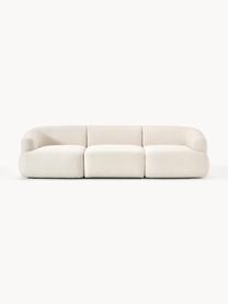 Modulares Sofa Sofia (3-Sitzer), Bezug: 100 % Polypropylen Der ho, Gestell: Fichtenholz, Spanplatte, , Webstoff Cremeweiss, B 277 x T 103 cm