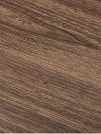 Ovaler Holz-Esstisch Toni, 200 x 90 cm, Mitteldichte Holzfaserplatte (MDF) mit Walnussholzfurnier, lackiert, Walnussholz, B 200 x T 90 cm
