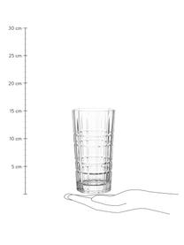 Bicchiere acqua Spiritii 4 pz, Vetro, Trasparente, Ø 8 x Alt. 15 cm, 400 ml