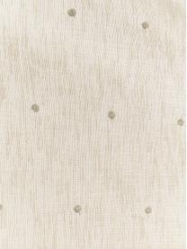 Tafelkleed Dottia, 100% polyester, Beige, Voor 6 - 8 personen (B 160 x L 220 cm)