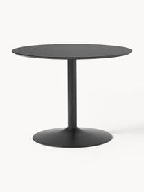 Table ronde Menorca, Ø 100 cm, Noir, Ø 100 cm