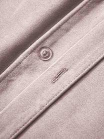 Flanelová obliečka na vankúš Biba, Svetloružová, Š 70 x D 80 cm