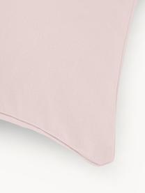 Poszewka na poduszkę z flaneli Biba, Jasny różowy, S 70 x D 80 cm