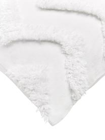 Funda de cojín Zack, 100% algodón, Blanco, An 30 x L 50 cm