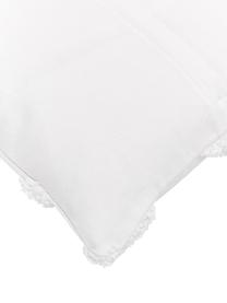 Housse de coussin rectangulaire Zack, Blanc